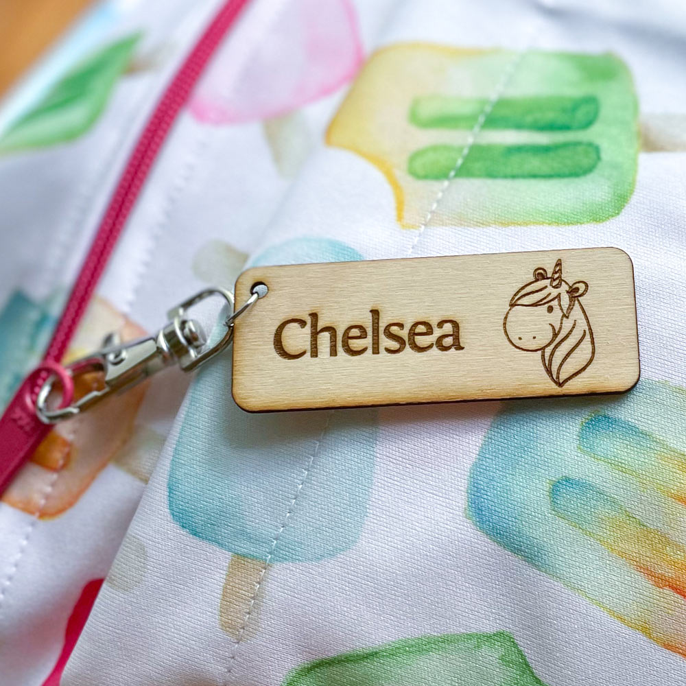 custom name tag eco unicorn horse