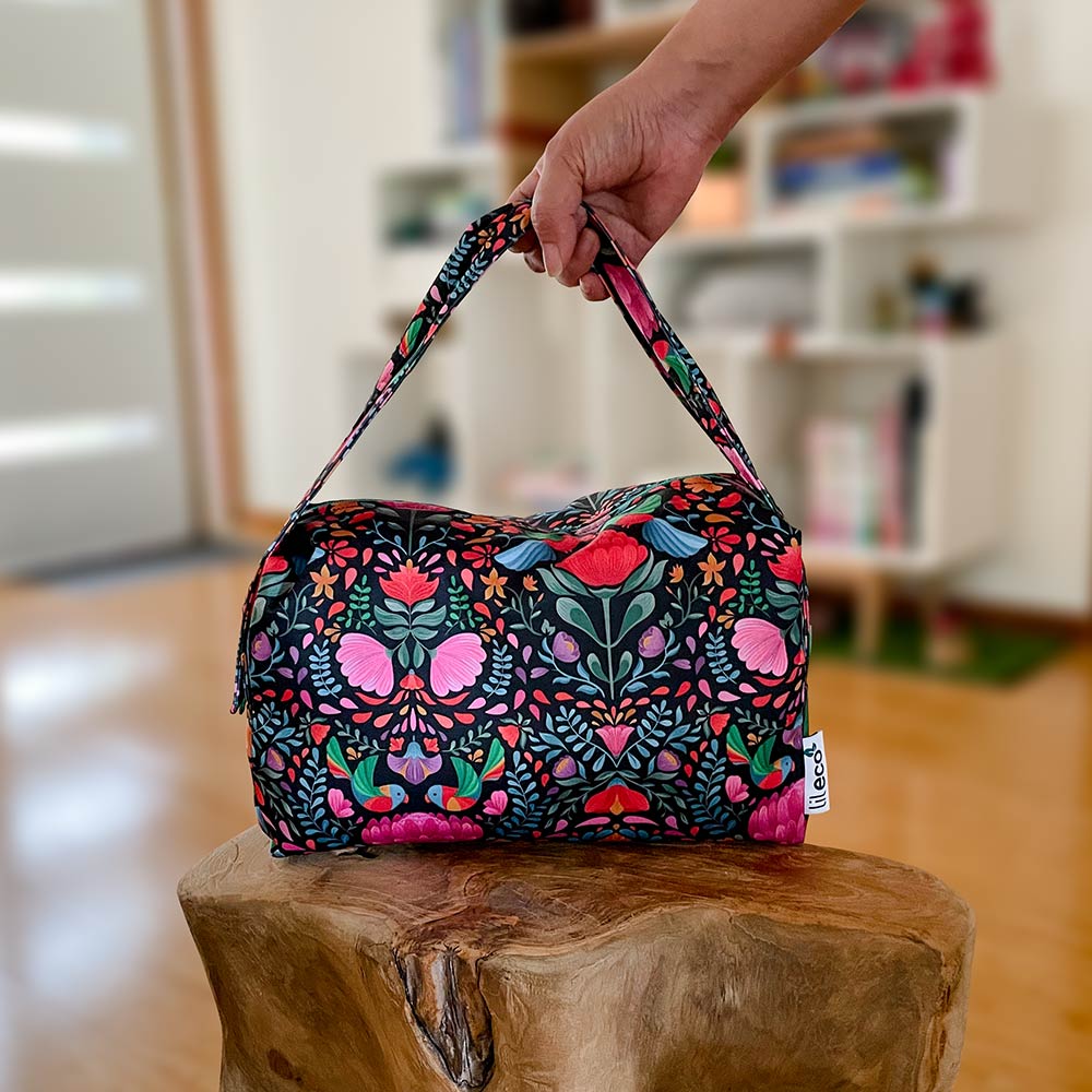 flower folk boxy bag