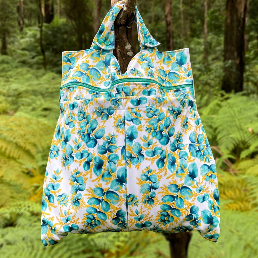 wattle you know medium wet bag